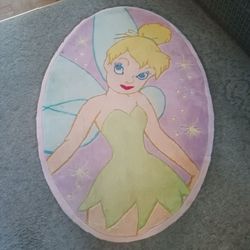Vintage Tinkerbell Rug 36"×57"