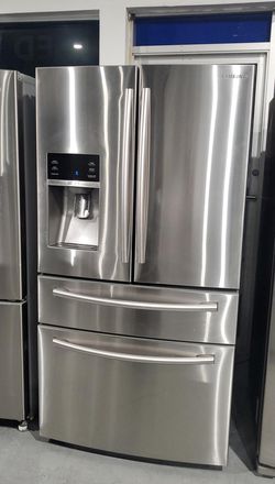 Samsung 4-Door Stainless Steel Refrigerator Fridge
