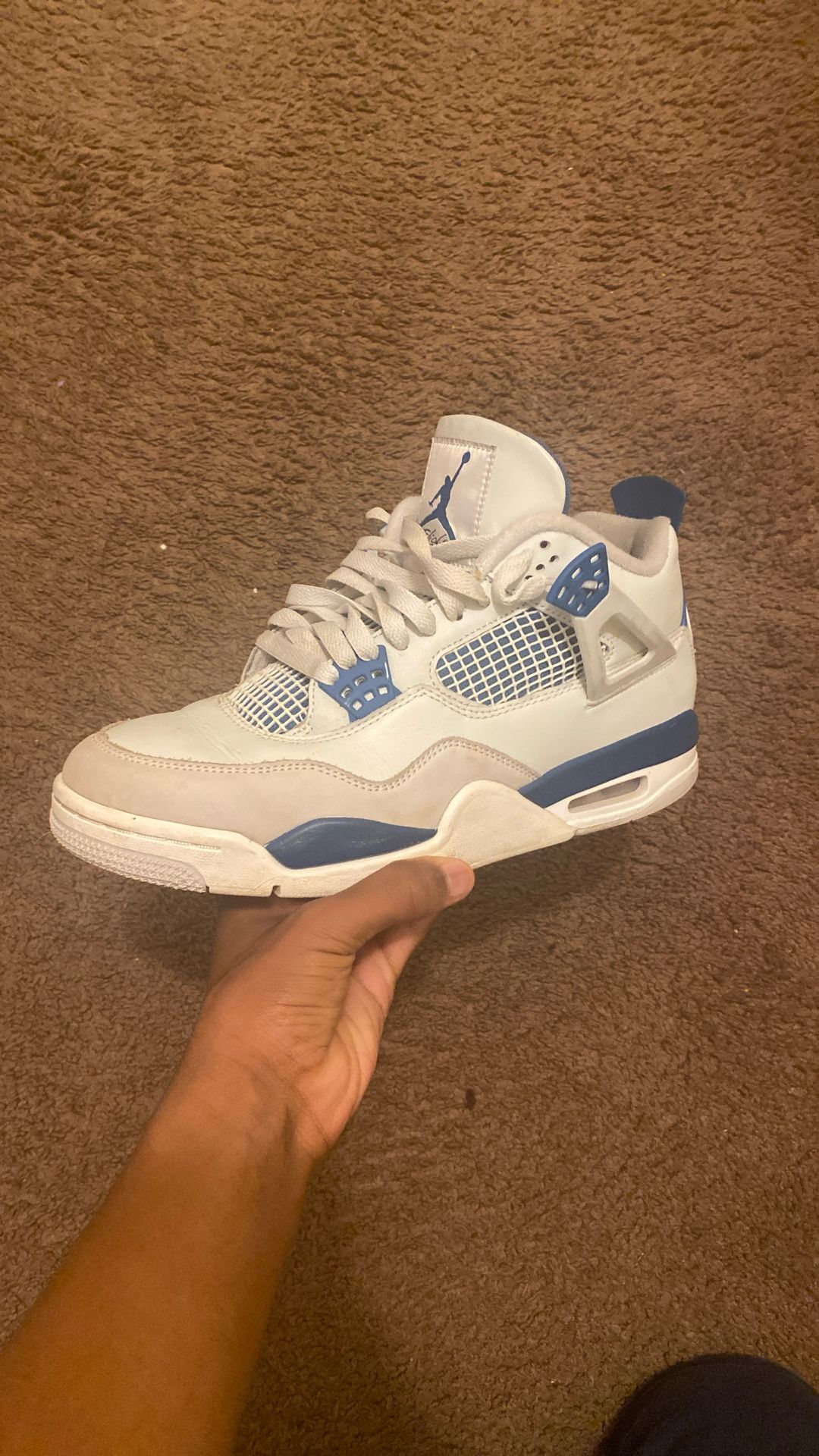 “Military Blue 4s”