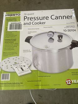 Presto Pressure Cooker and Canner; 16 Quart