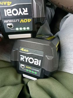 Ryobi 40v battery