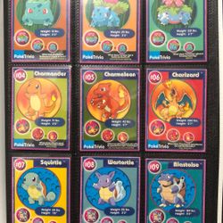 Pokémon Complete  Burger King Pokémon Trivia Set - Mint Well Kept 