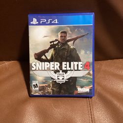 Sniper Elite 4 Playstation 4