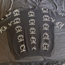 Fucking Awesome Black Crew Pullover Sweater