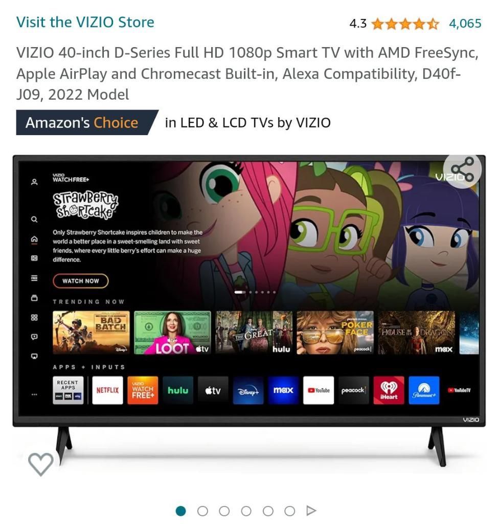 VIZIO 40 Inch Smart TV