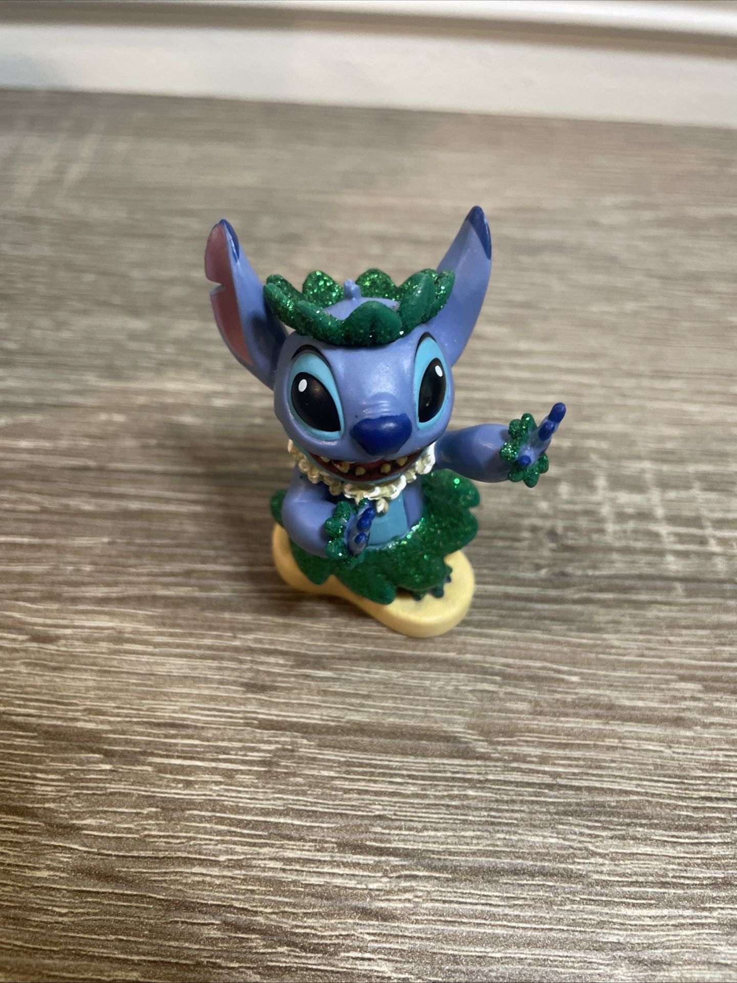 Disney Authentic LUAU STITCH FIGURINE Cake TOPPER LILO & STITCH Pvc Toy …(#8)