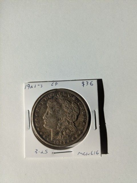 1921-S Morgan Silver Dollar