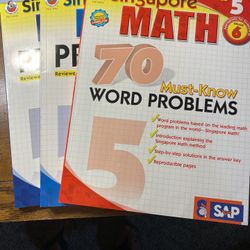 3 Singapore Math Activity Based Teaching Books