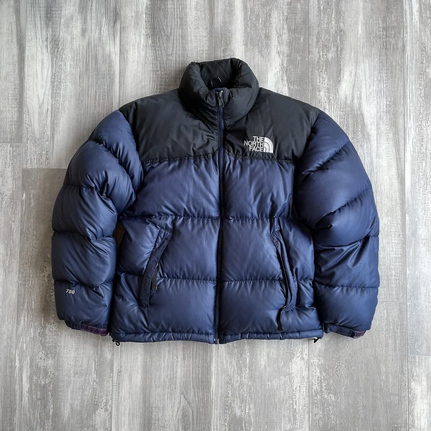 North Face Puffer (Blue/Black