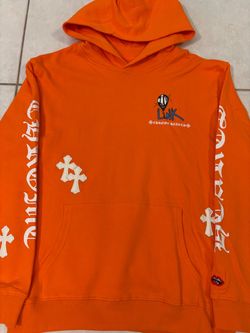 Chrome Hearts Orange Link Pullover Hoodie