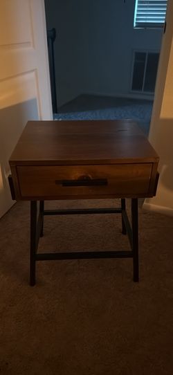 Wood nightstands