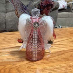 Beautiful! Angel Glass Decor Bottles !!!