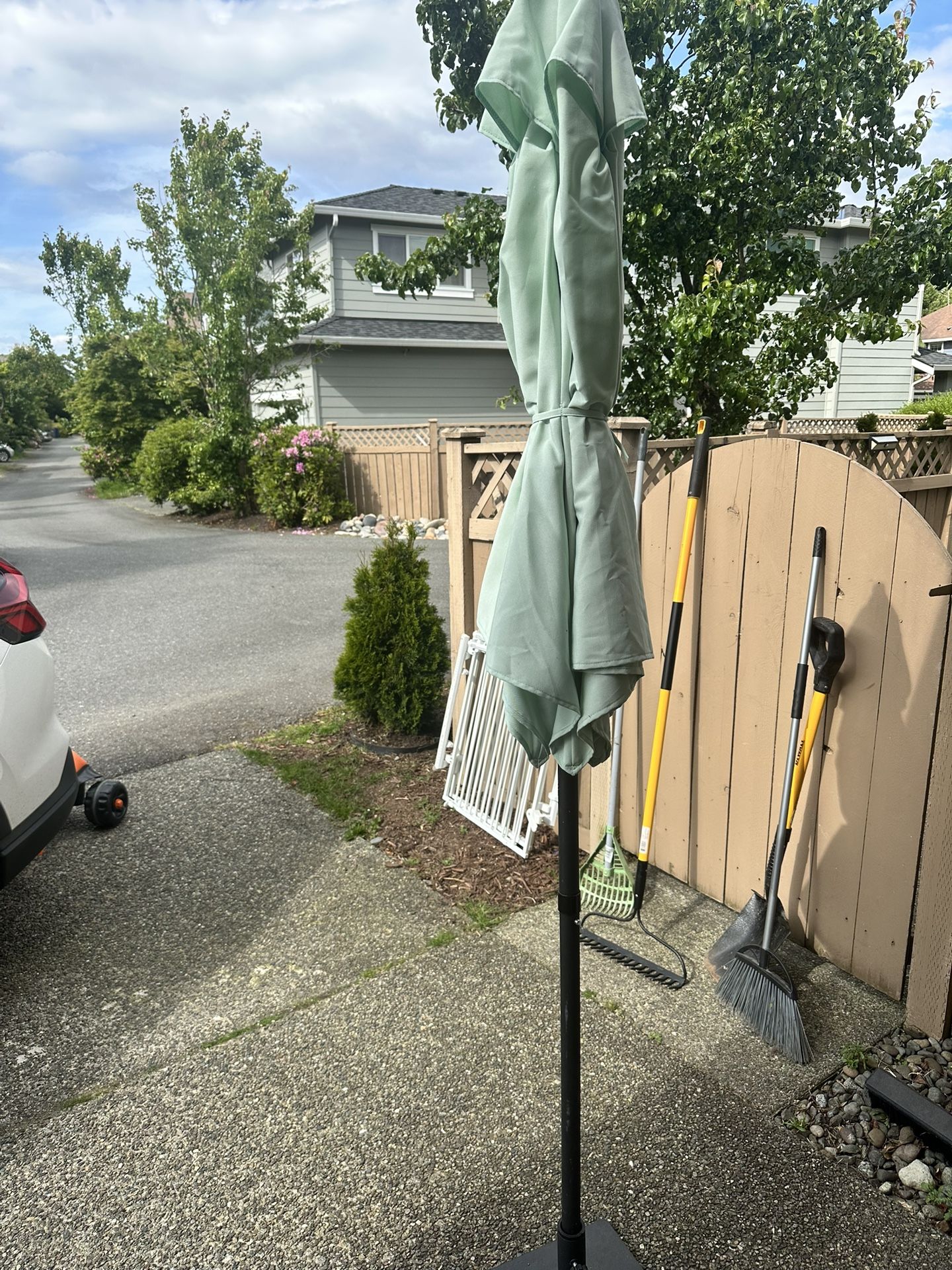 Backyard Umbrella Stand