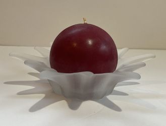 PartyLight Splash Frosted Candle Holder