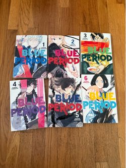 Blue Period Manga Volumes 1-6 Kodansha Comics