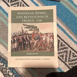 Raosseau Burke And Revolution In France 1791