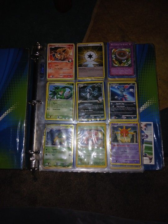 Booklet Of Pokemon Cards