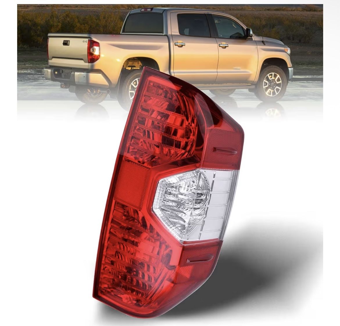 Right Rear Light Compatible with Toyota Tundra 2014–2021