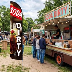 NEW Dirty Soda Banner - for events or foodtrucks