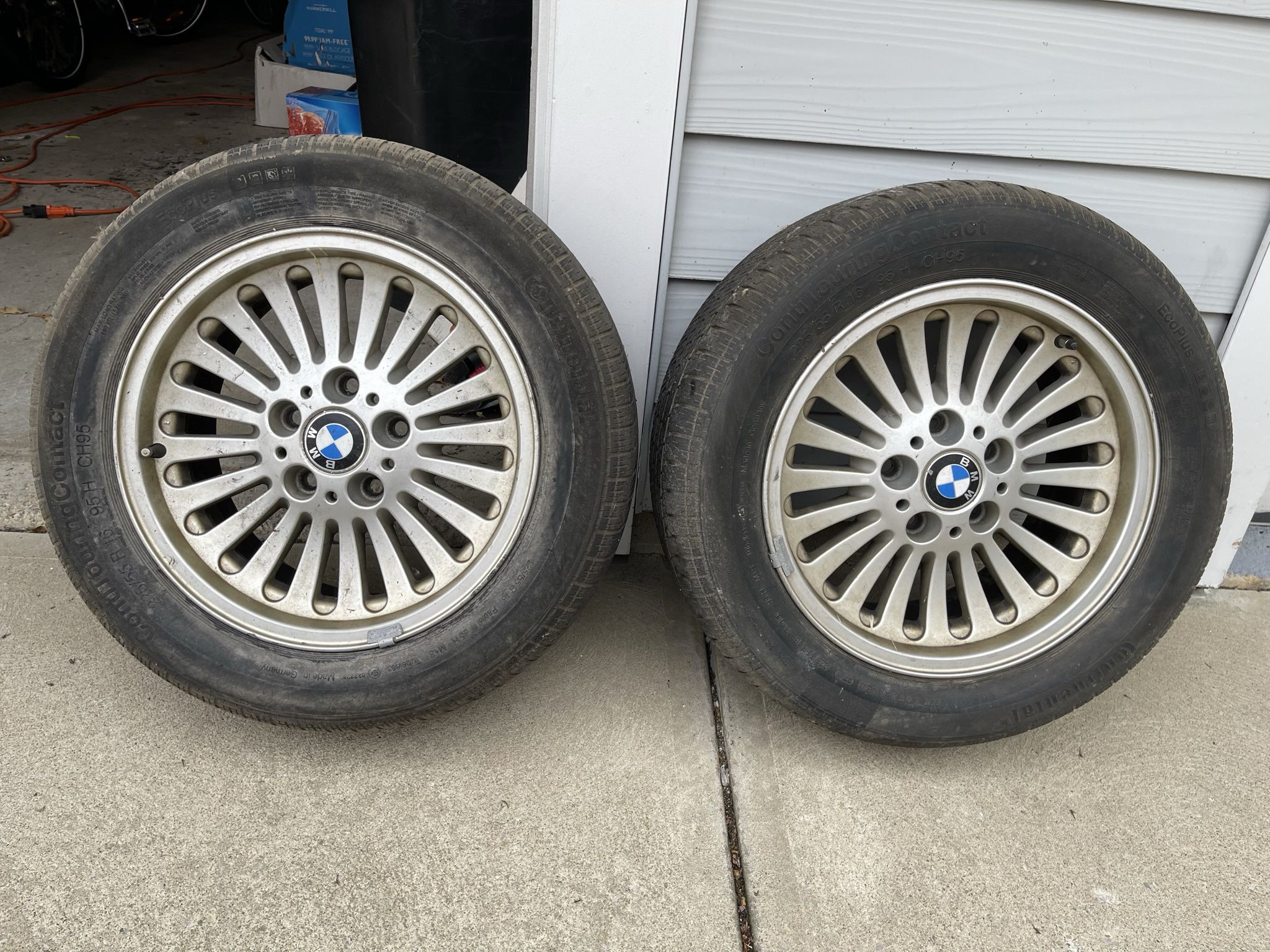 OEM BMW E39 (1(contact info removed)) 4 x RIMS + TIRES