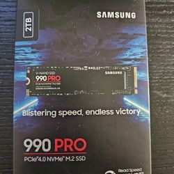 Samsung 990 PRO SSD 2TB NVMe M.2 PCIe Gen4 7,450MB/s