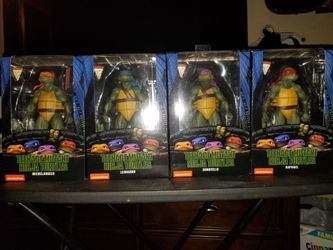 Neca Teenage mutant ninja turtles figures