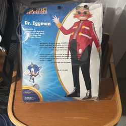 Dr Eggman Dr Robotnik Adult Costume W Mask