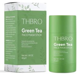 Green Tea Mask For Face Moisturizes Oil Control, Deep Clean Pore, Improves Skin,for All Skin Types Men Women (Green)