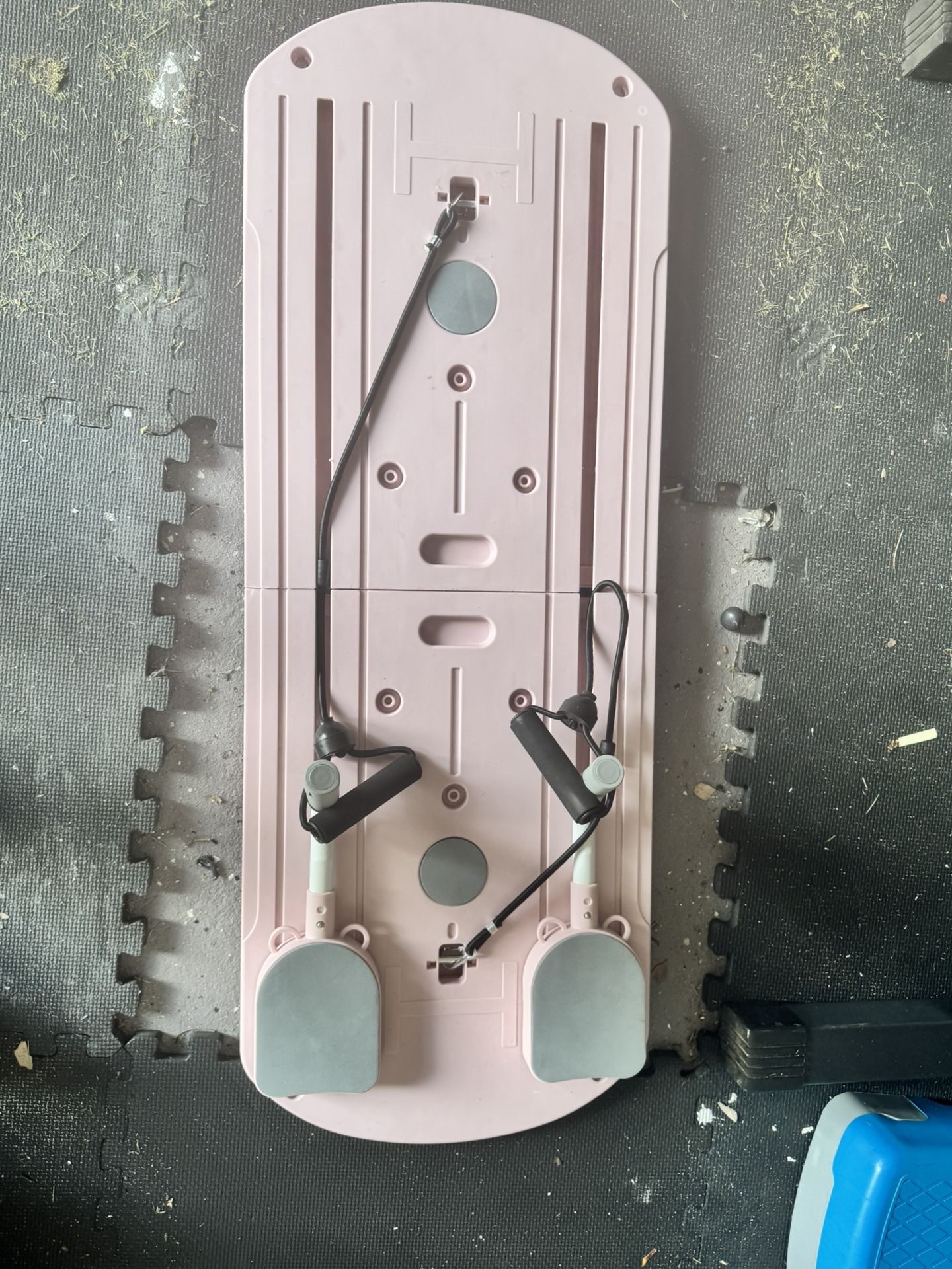 foldable Pilates reformer board