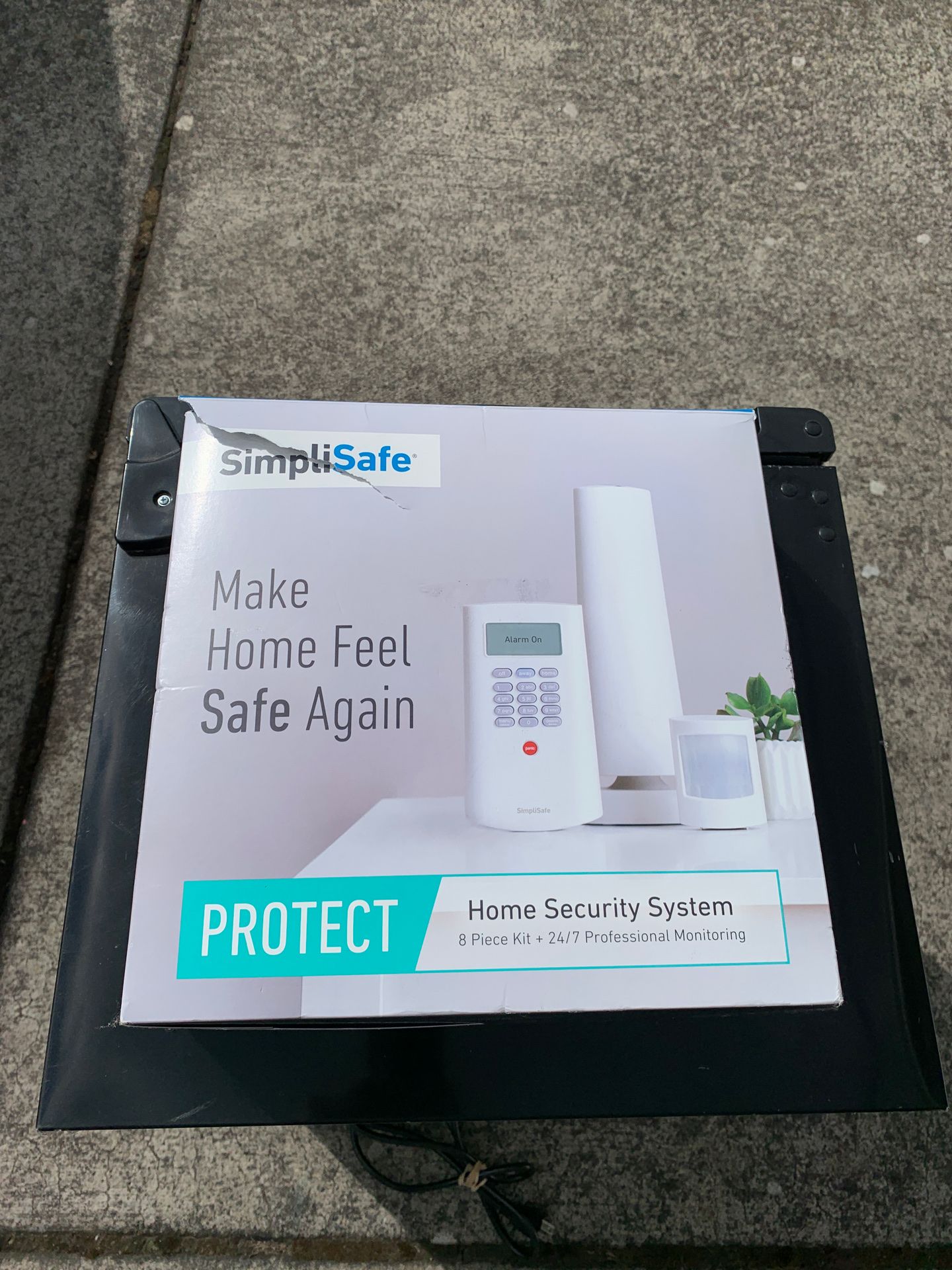 SimpliSafe Home security system. Never installed