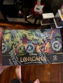 Lorcana Attack Of The Vine Booster Box Sealed Disney