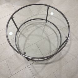 Round Glass Coffee Table