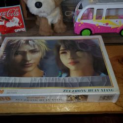 Final Fantasy 2 Tidus And Yuna 1000 Piece Puzzle By Zui Zhong Huan Xiang! New In Box!
