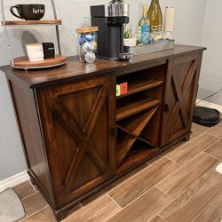Wooden Bar / Hutch