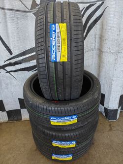 245/40r20 "Brand New" Accelera lota EVT All Season Tires (45,000 mile warranty)