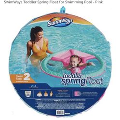 Toddler Spring float  