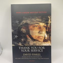 Thank You For Your Service Book By David Finkel