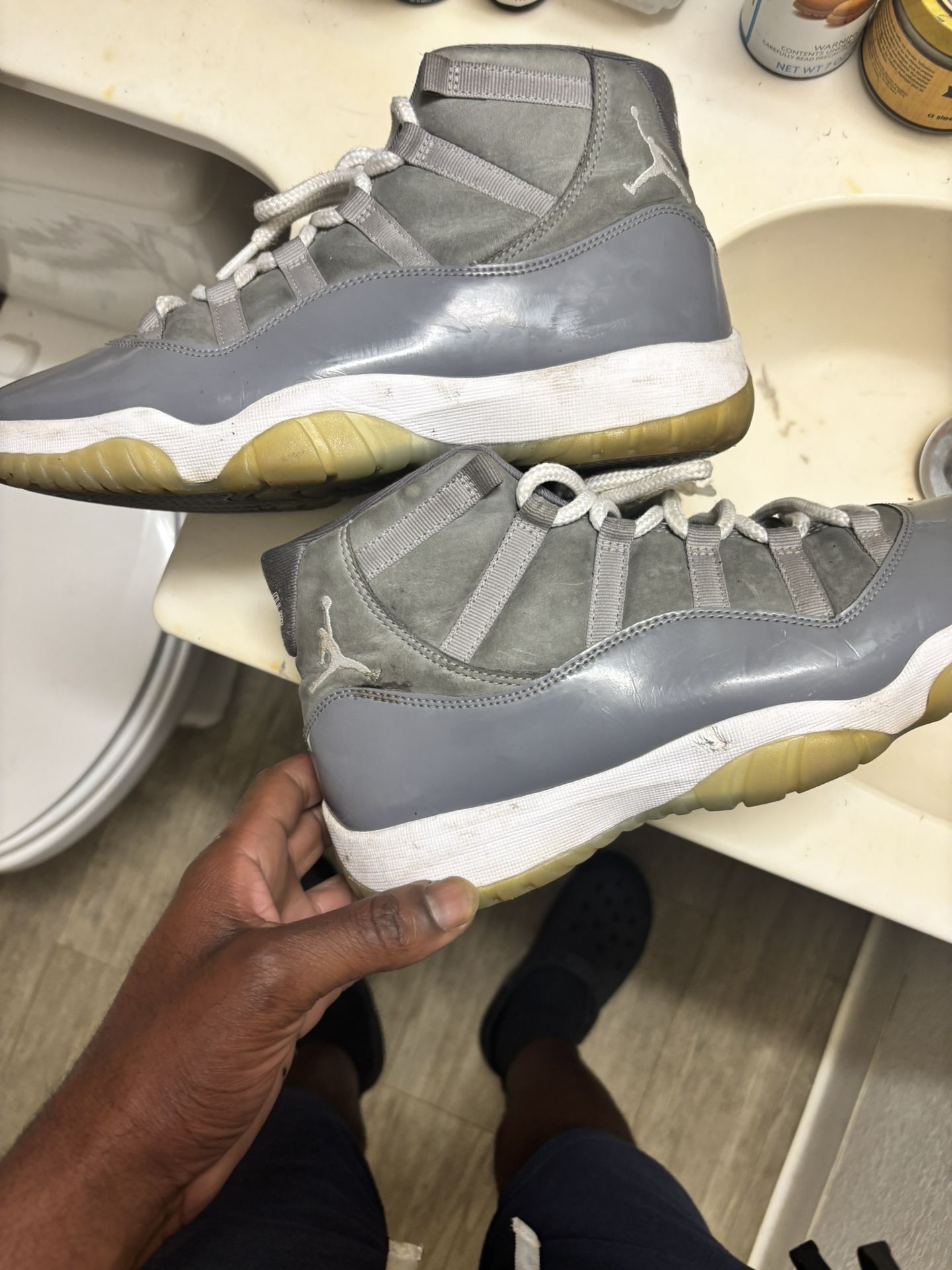 Jordan 11 “cool Grey” (SIZE 10.5)