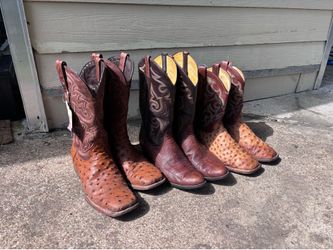 3 Pairs Men’s Cowboy Boots