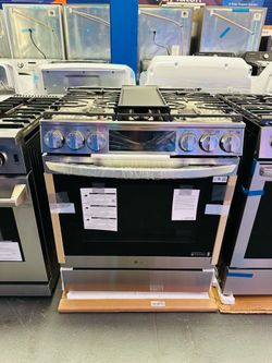 LG 6.3Cu Gas Slide in Range InstaView Air Fry New