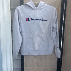Champion Hooded Sweatshirt Youth Size Large