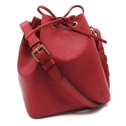 Louis Vuitton Women's Épi Petit Noé Leather Handbag Adjustable Shoulder Strap