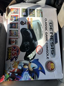 Sega genisis w 80 built in hamds