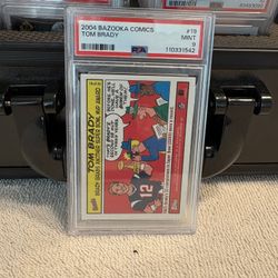 2004 Bazooka Comics Tom Brady #19