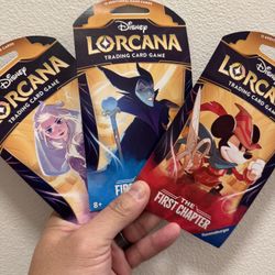 Ravensburger Disney Lorcana First Chapter Blister Pack