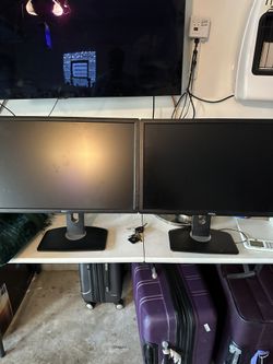 2 Dell Monitors