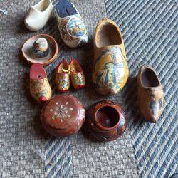 Small Wooden Knickknacks Price For All 30$ Or 5$ Each 