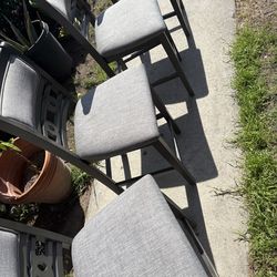 Pub table with 4 chairs