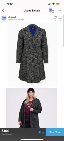 NWT Torrid Winter Coat Size 00 (10)