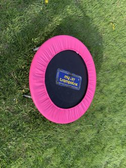 Kids Pink Trampoline
